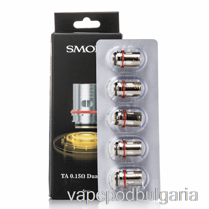 Vape Течности Smok Ta резервни намотки 0.15ohm Ta двойни намотки